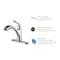 Kibi Single Handle Pull Down Kitchen Faucet F103BN - alternate 7